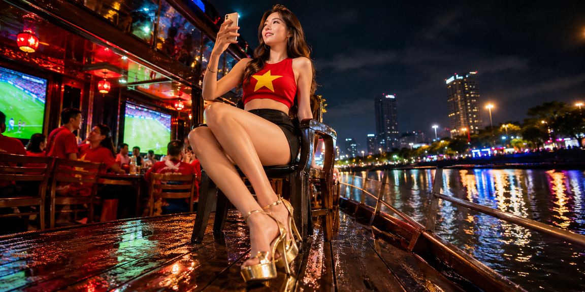 Người dùng Hà Nội xem kèo bóng đá và đặt cược trên điện thoại di động
