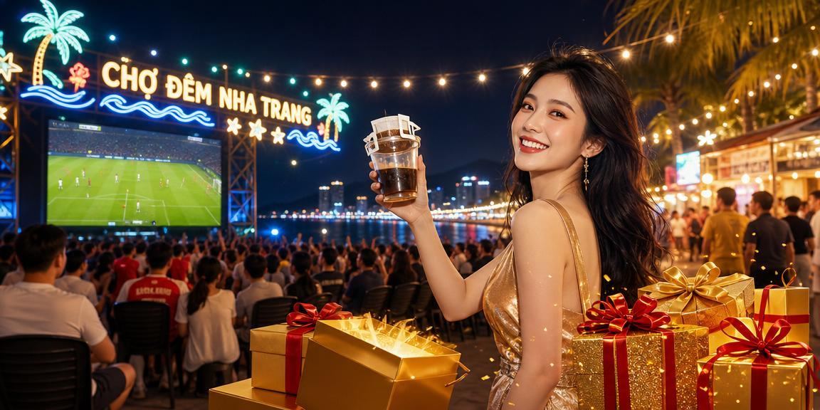 Người dùng tại Nha Trang thưởng thức cà phê và khám phá trò chơi giải trí trực tuyến trên điện thoại