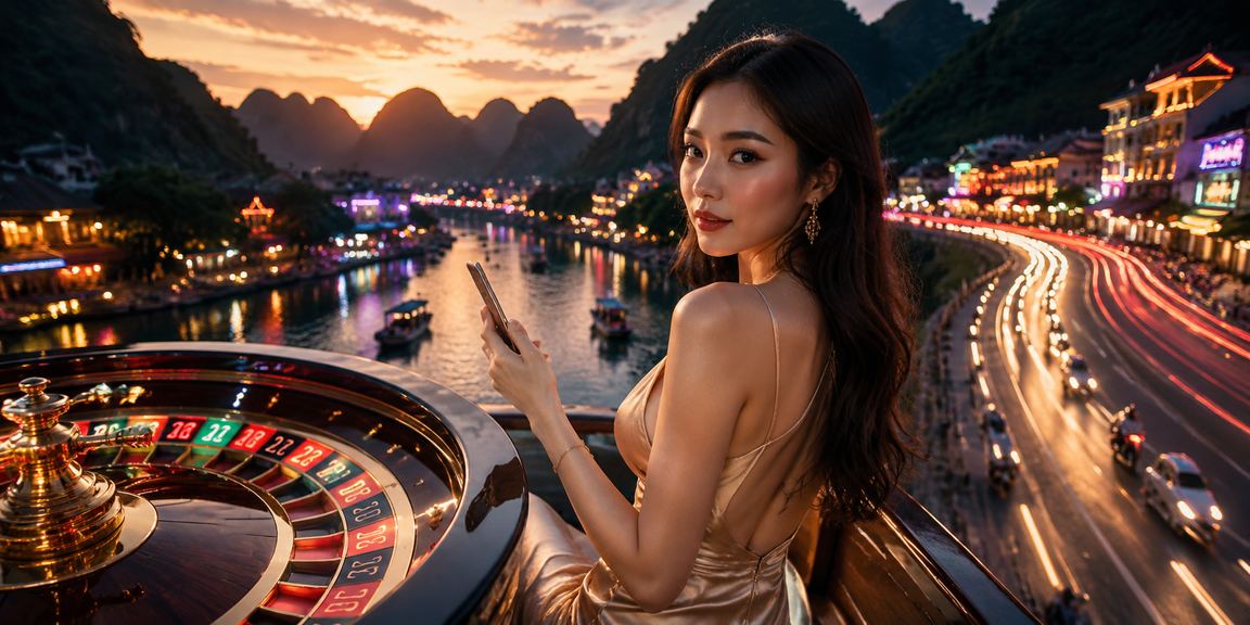 Màn hình roulette neon tại Ninh Bình – biểu tượng giải trí có kiểm soát